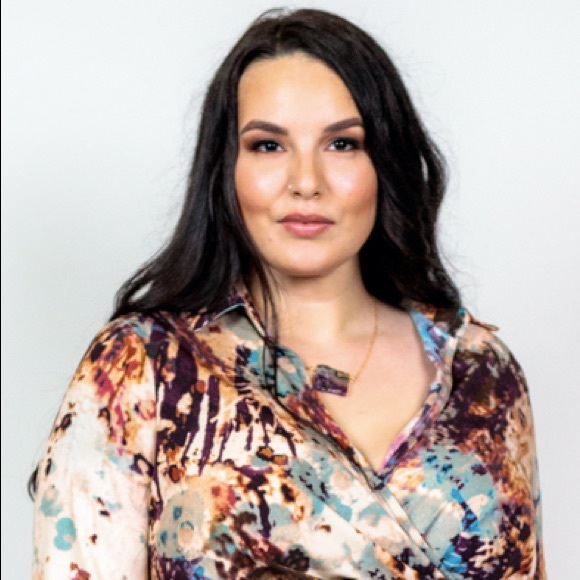 24K Gold Natural Amethyst Slice Necklace - Picture 6 of 7